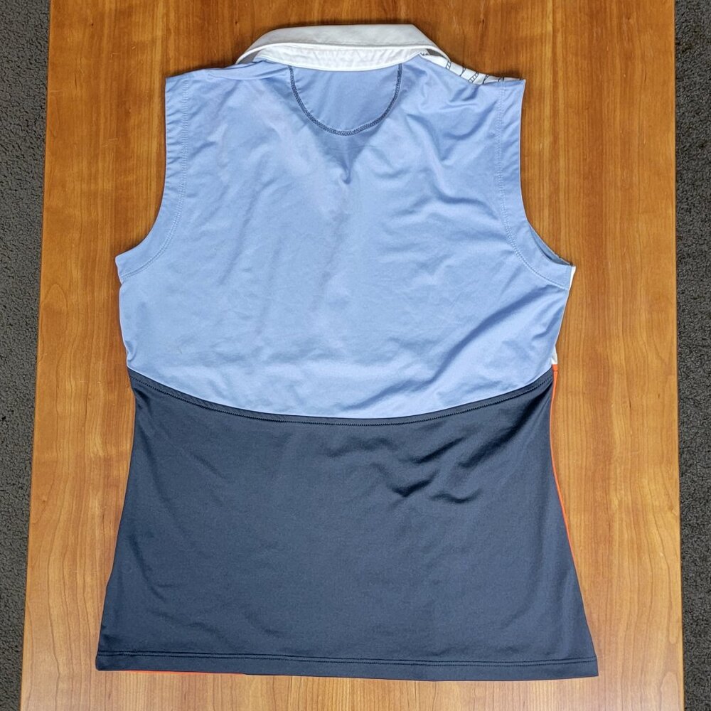 Annika by Cutter & Buck Women's Sleeveless Colorblock Golf Polo - M - Picture 5 of 7